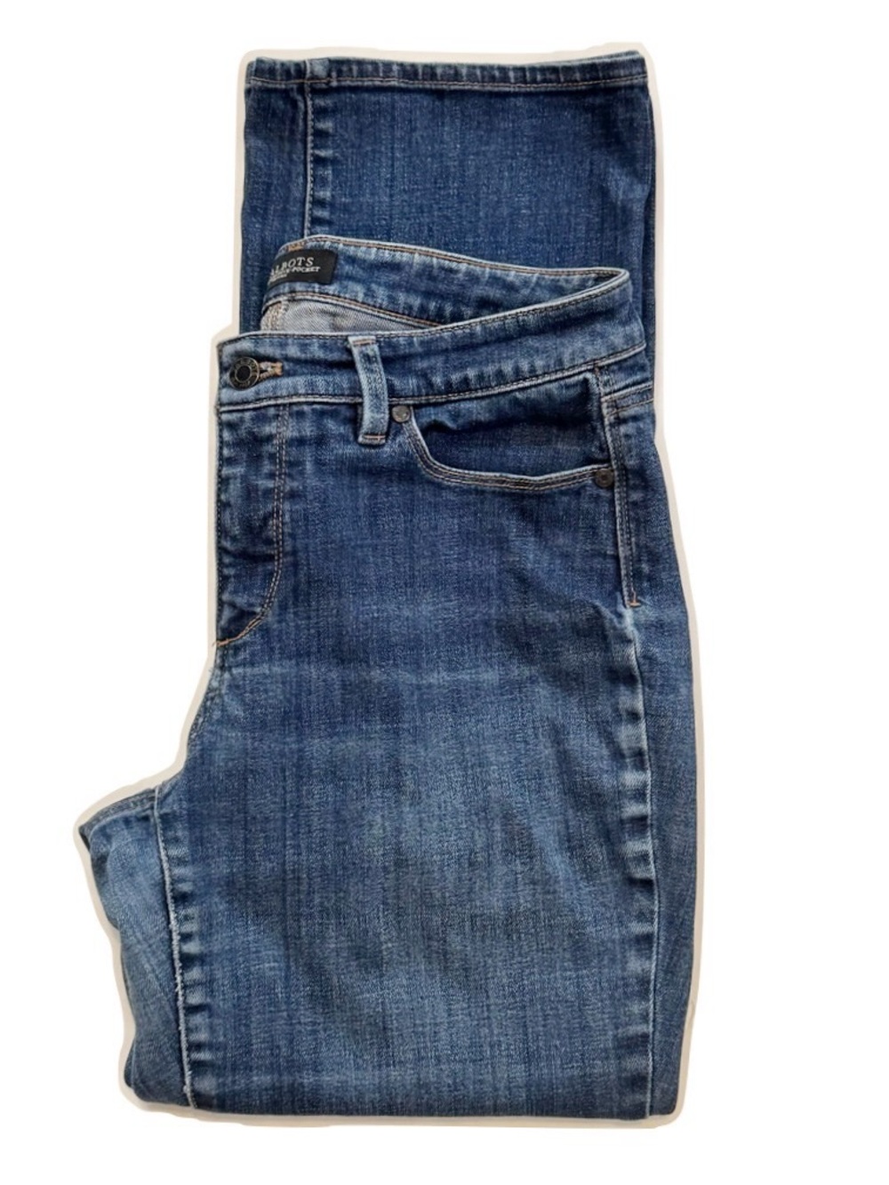 Talbots Flawless Five Pocket Jeans Bootcut Curvy Style 8P - Picture 1 of 6
